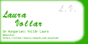 laura vollar business card